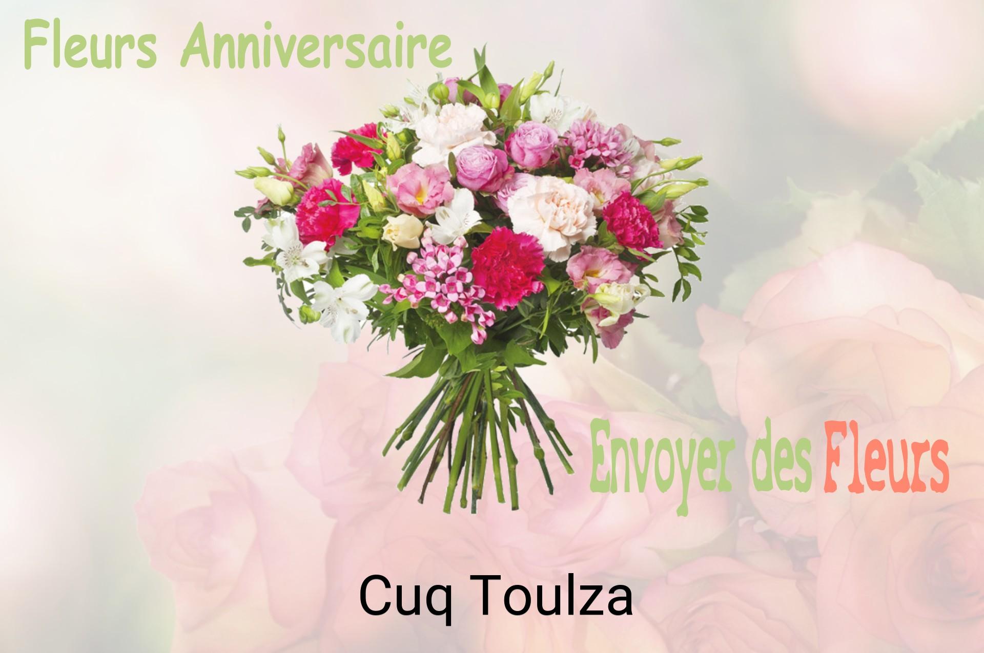 Bouquet de fleurs d’anniversaire livré à Cuq-Toulza